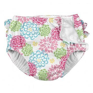 iPlay Ruffle Snap Reusable Absorbent Swimsuit Diaper - Shop at The Pump Station and Nurtury