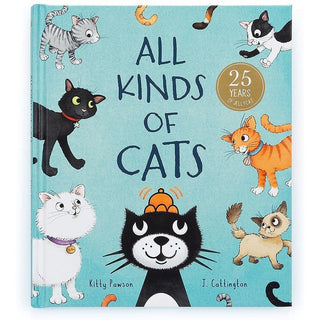 Jellycat All Kinds of Cats Book - Shop at The Pump Station and Nurtury