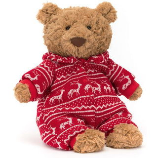 Jellycat Bartholomew Bear Winter Pajamas - Shop at The Pump Station and Nurtury