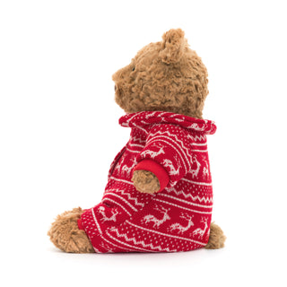 Jellycat Bartholomew Bear Winter Pajamas - Shop at The Pump Station and Nurtury