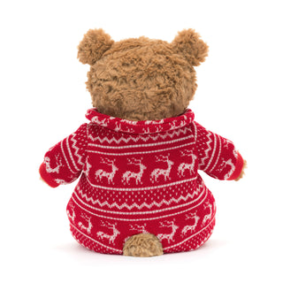 Jellycat Bartholomew Bear Winter Pajamas - Shop at The Pump Station and Nurtury