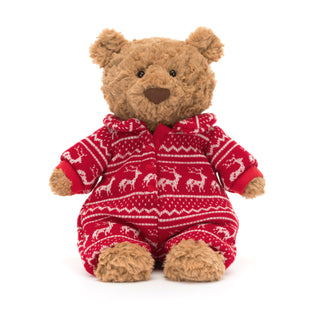 Jellycat Bartholomew Bear Winter Pajamas - Shop at The Pump Station and Nurtury