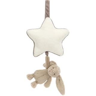 Jellycat Bashful Beige Bunny Musical Pull - 1