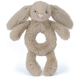 Jellycat Bashful Beige Bunny Ring Rattle - Shop at The Pump Station and Nurtury