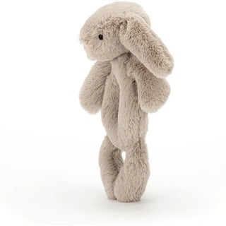 Jellycat Bashful Blue Bunny Ring Rattle - 2