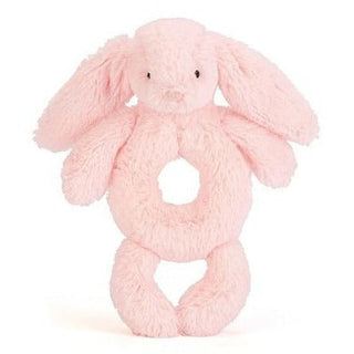 Jellycat Bashful Blush Bunny Ring Rattle - Shop at The Pump Station and Nurtury