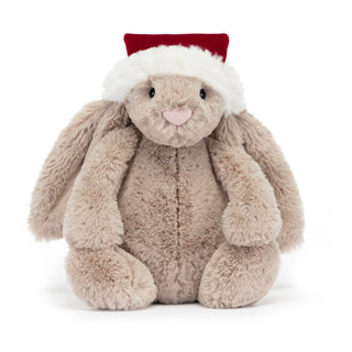 Jellycat Bashful Christmas Bunny - Shop at The Pump Station and Nurtury