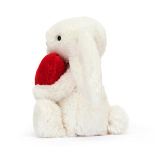 Jellycat Bashful Red Love Heart Bunny - Toys & Books