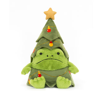 Jellycat Christmas Tree Ricky Rain Frog - Shop at The Pump Station and Nurtury