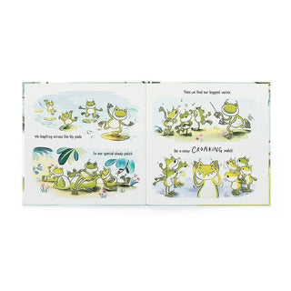 Jellycat A Fantastic Day for Finnegan Frog Book - 2