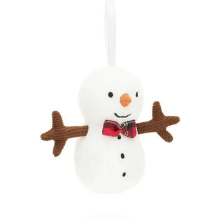 Jellycat Festive Folly Snowman Ornament - Shop at The Pump Station and Nurtury