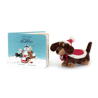 Jellycat Otto's Snowy Christmas Book - Shop at The Pump Station and Nurtury