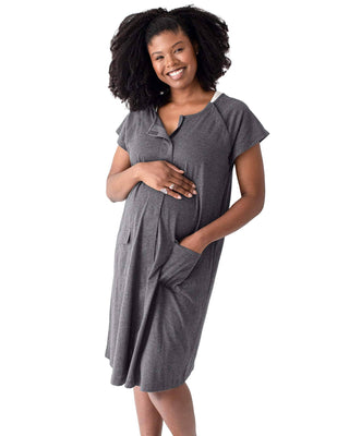 Kindred Bravely 3 In 1 Universal Labor, Delivery & Nursing Gown - Shop at The Pump Station and Nurtury