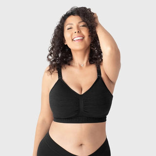 Kindred Bravely Sublime® Hands-Free Pumping & Nursing Bra - Busty Black / Busty / Small - 2