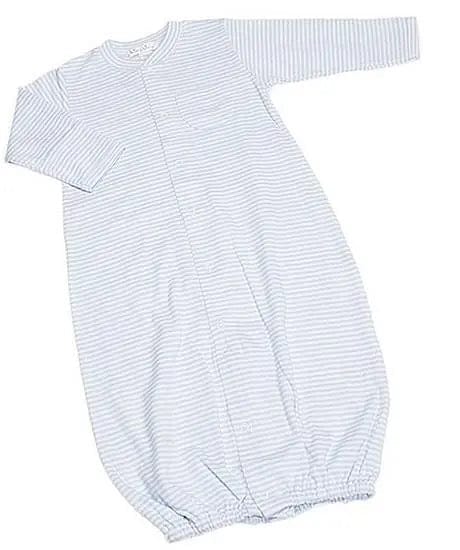 Kissy Kissy Simple Stripe Convertible Gown- Pump Station & Nurtury