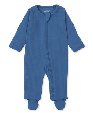 Kissy Love Blue Zip Infant Footie F1 - Shop at The Pump Station and Nurtury