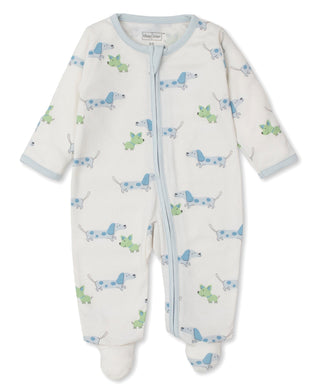 Kissy Kissy Puppy Fun Zip Footie S2 - Shop at The Pump Station and Nurtury