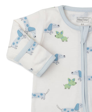 Kissy Kissy Puppy Fun Zip Footie S2 - Shop at The Pump Station and Nurtury