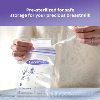 Lansinoh Breastmilk Storage Bags 25 ct - Shop at The Pump Station and Nurtury