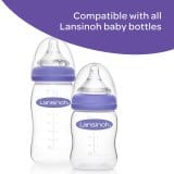 Lansinoh NaturalWAVE Silicone Baby Bottle Nipples - 2pk - Shop at The Pump Station and Nurtury