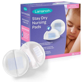 Lansinoh Stay Dry Disposable Nursing Pads 36ct - Shop at The Pump Station and Nurtury