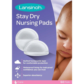 Lansinoh® Stay Dry Nursing Pads 60ct - Shop at The Pump Station and Nurtury