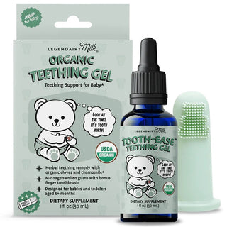 Legendairy Milk Organic Baby Teething Gel - Shop at The Pump Station and Nurtury