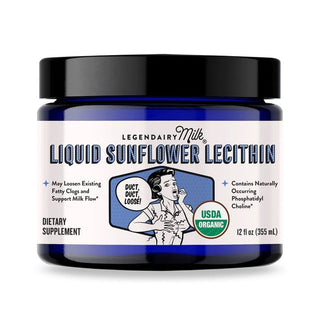 Legendairy Milk Organic Liquid Sunflower Lecithin 12 fl oz - Shop at The Pump Station and Nurtury