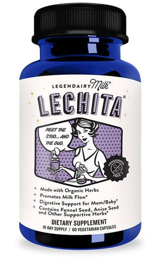 Legendary Milk Lechita® Organic Lactation Blend 60ct - Shop at The Pump Station and Nurtury