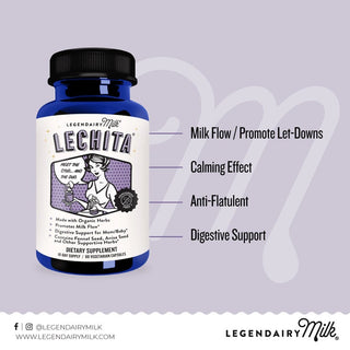 Legendary Milk Lechita® Organic Lactation Blend 60ct - Shop at The Pump Station and Nurtury