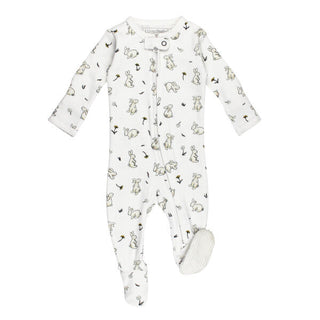 L'ovedbaby Organic Woodlands 2 way Zipper Footie F1 - Shop at The Pump Station and Nurtury