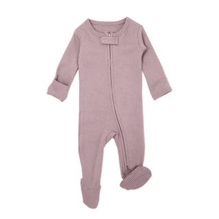 L’ovedbaby Organic Zipper Footie Basics - Shop at The Pump Station and Nurtury