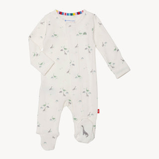 Magnetic Me Tiny Diny Organic Cotton Footie F5 - Just $38.95! Shop now at The Pump Station & Nurtury