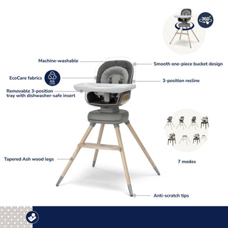 Maxi-Cosi Kindred Kiskadee 360° Rotating High Chair - Shop at The Pump Station and Nurtury