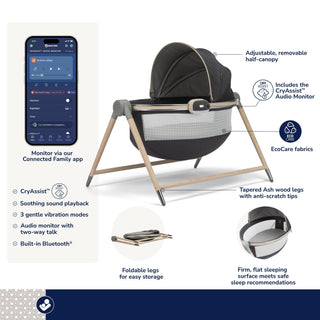 Maxi-Cosi Kindred Sibia Bassinet - Shop at The Pump Station and Nurtury