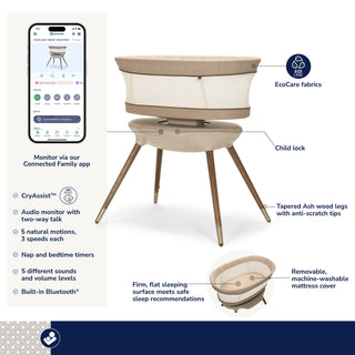 Maxi-Cosi Kindred Starling Smart Bassinet - Shop at The Pump Station and Nurtury