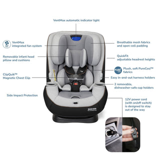 Maxi-Cosi Pria Chill All-in-One Convertible Car Seat - Shop at The Pump Station and Nurtury