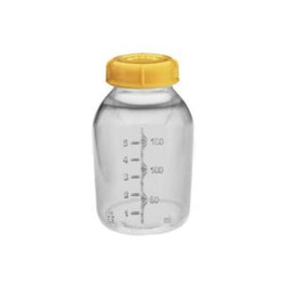 Medela 5oz Clear Collection Bottle & Solid Lid - Shop at The Pump Station and Nurtury