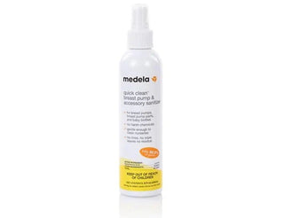 Medela Quick Clean Breast Pump & Accessory Sanitizer Spray - Shop at The Pump Station and Nurtury