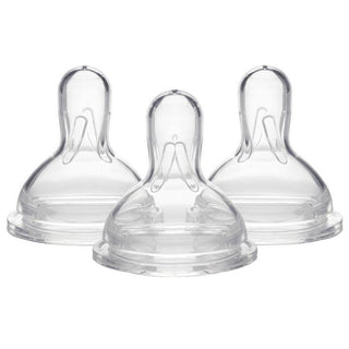 Medela Wide Base Nipple - 3pk Medium Flow - Shop at The Pump Station and Nurtury