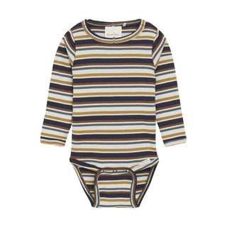 Minymo Long Sleeve Y/D Rib Bodysuit F1 - Shop at The Pump Station and Nurtury