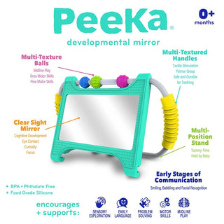 Möbi Peeka Developmental Mirror - 0m+ - Shop at The Pump Station and Nurtury