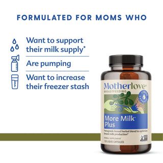 More Milk Plus Capsules - 120 liquid caps - Shop at The Pump Station and Nurtury