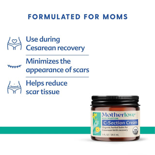 Motherlove C-Section Cream 1oz - Shop at The Pump Station and Nurtury