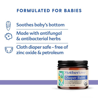 Motherlove Diaper Balm 1oz - Shop at The Pump Station and Nurtury