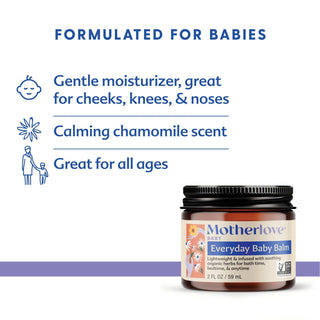 Motherlove Everyday Baby Balm 2oz - Shop at The Pump Station and Nurtury