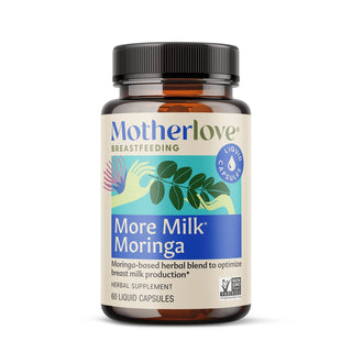 Motherlove More Milk Moringa - 60 Liquid Caps - Shop at The Pump Station and Nurtury