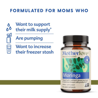 Motherlove Moringa Malunggay - 60 caps - Shop at The Pump Station and Nurtury