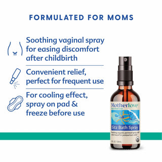 Motherlove Sitz Bath Spray 2oz - Shop at The Pump Station and Nurtury