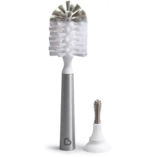 Munchkin Shine™ Stainless Steel Bottle Brush & Refill Brush Head - Shop at The Pump Station and Nurtury